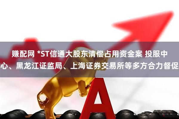 赚配网 *ST信通大股东清偿占用资金案 投服中心、黑龙江证监局、上海证券交易所等多方合力督促