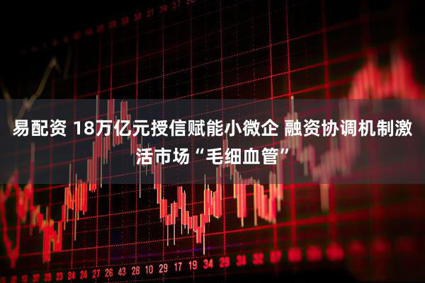 易配资 18万亿元授信赋能小微企 融资协调机制激活市场“毛细血管”
