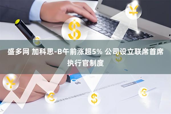 盛多网 加科思-B午前涨超5% 公司设立联席首席执行官制度